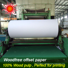 Uncoated 100% Woodfree Printing Paper